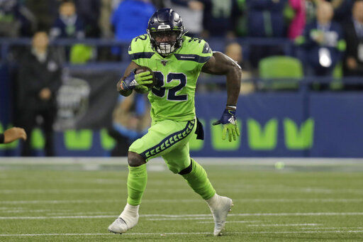 Chris Carson among Week 5 leading rushers